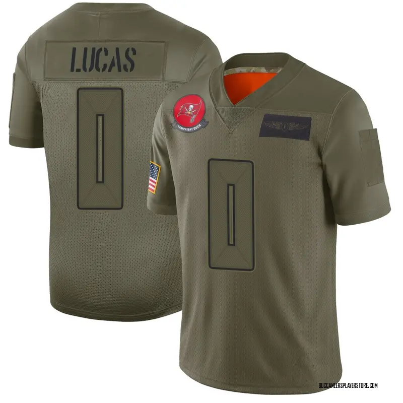 Nike Chase Lucas Tampa Bay Buccaneers Limited Camo 2019 Salute to Service Jersey - Men's