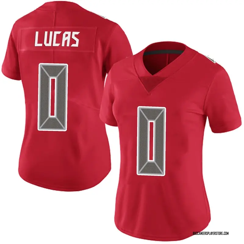 Nike Chase Lucas Tampa Bay Buccaneers Limited Red Team Color Vapor Untouchable Jersey - Women's