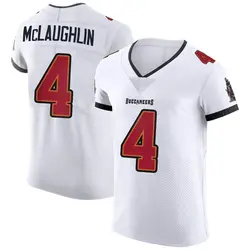 Nike Chase McLaughlin Tampa Bay Buccaneers Elite White Vapor Jersey - Men's