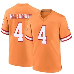 Nike Chase McLaughlin Tampa Bay Buccaneers Game Orange Throwback Jersey - Men's