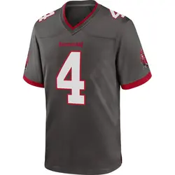Nike Chase McLaughlin Tampa Bay Buccaneers Game Pewter Alternate Jersey - Men's