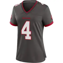Nike Chase McLaughlin Tampa Bay Buccaneers Game Pewter Alternate Jersey - Women's