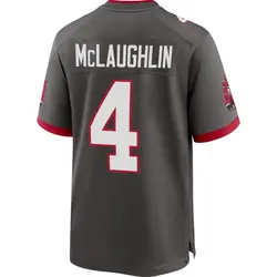 Nike Chase McLaughlin Tampa Bay Buccaneers Game Pewter Alternate Jersey - Youth
