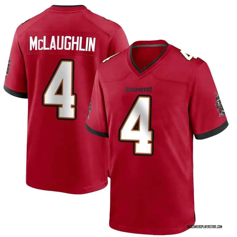 Nike Chase McLaughlin Tampa Bay Buccaneers Game Red Team Color Jersey - Youth