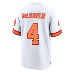 Nike Chase McLaughlin Tampa Bay Buccaneers Game White '76 50th Season Jersey - Youth