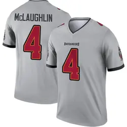 Nike Chase McLaughlin Tampa Bay Buccaneers Legend Gray Inverted Jersey - Youth