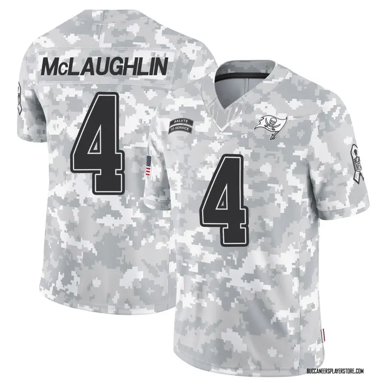 Nike Chase McLaughlin Tampa Bay Buccaneers Limited Arctic Camo 2024 Salute to Service Jersey - Men's