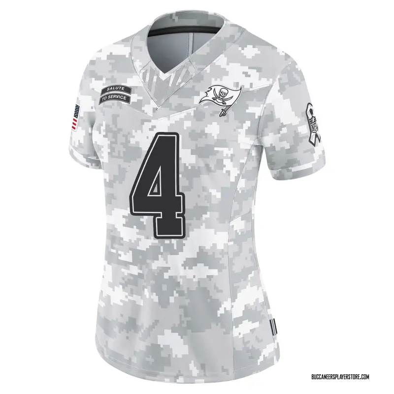 Nike Chase McLaughlin Tampa Bay Buccaneers Limited Arctic Camo 2024 Salute to Service Jersey - Women's