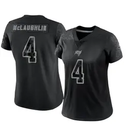 Nike Chase McLaughlin Tampa Bay Buccaneers Limited Black Reflective Jersey - Women's