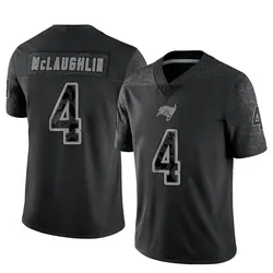 Nike Chase McLaughlin Tampa Bay Buccaneers Limited Black Reflective Jersey - Youth