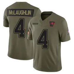 Nike Chase McLaughlin Tampa Bay Buccaneers Limited Olive 2025 Salute to Service Jersey - Men's