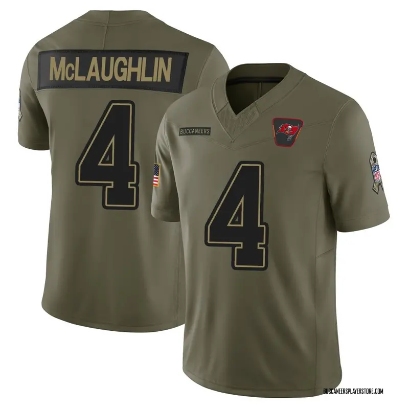 Nike Chase McLaughlin Tampa Bay Buccaneers Limited Olive 2025 Salute to Service Jersey - Men's