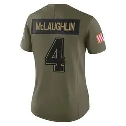 Nike Chase McLaughlin Tampa Bay Buccaneers Limited Olive 2025 Salute to Service Jersey - Women's