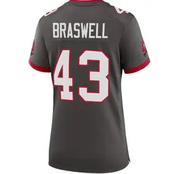 Nike Chris Braswell Tampa Bay Buccaneers Game Pewter Alternate Jersey - Women's