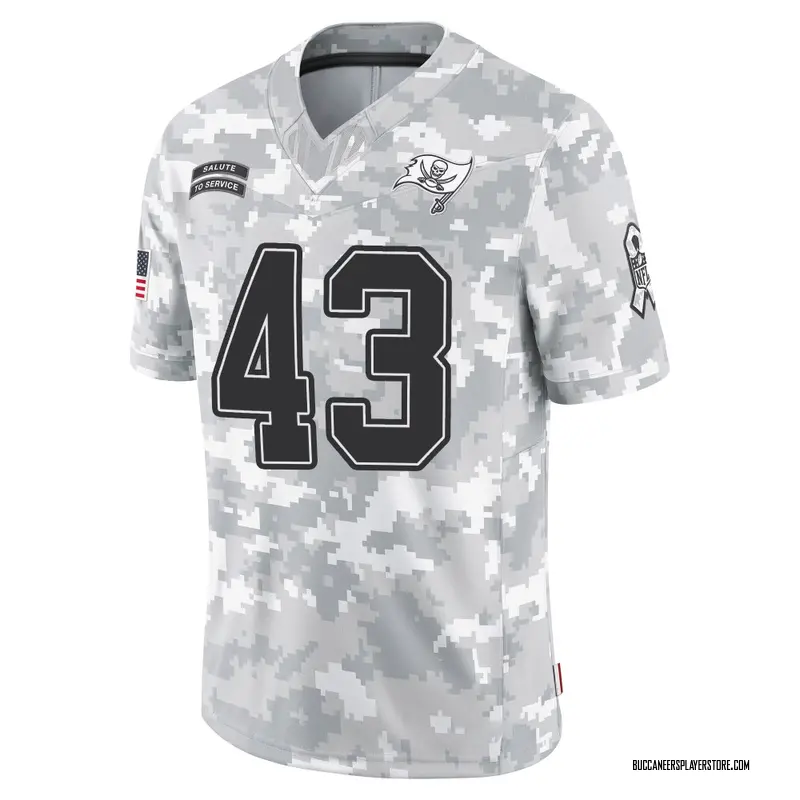 Nike Chris Braswell Tampa Bay Buccaneers Limited Arctic Camo 2024 Salute to Service Jersey - Men's