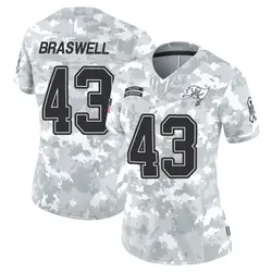 Nike Chris Braswell Tampa Bay Buccaneers Limited Arctic Camo 2024 Salute to Service Jersey - Women's