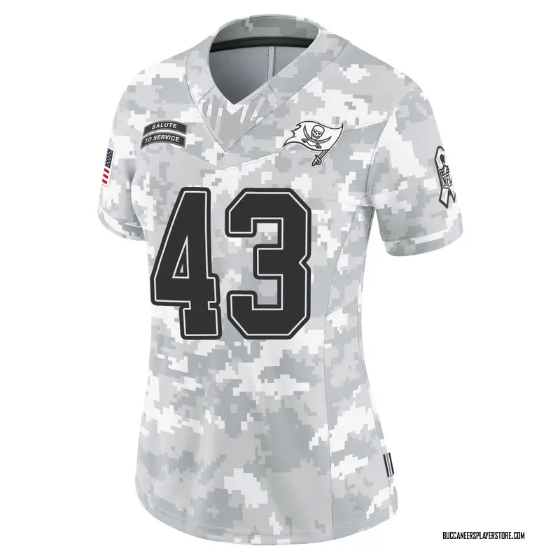 Nike Chris Braswell Tampa Bay Buccaneers Limited Arctic Camo 2024 Salute to Service Jersey - Women's