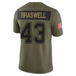 Nike Chris Braswell Tampa Bay Buccaneers Limited Olive 2025 Salute to Service Jersey - Men's