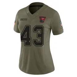 Nike Chris Braswell Tampa Bay Buccaneers Limited Olive 2025 Salute to Service Jersey - Women's
