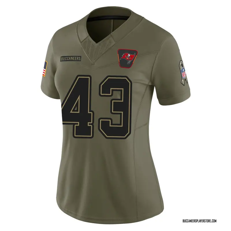Nike Chris Braswell Tampa Bay Buccaneers Limited Olive 2025 Salute to Service Jersey - Women's