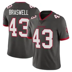 Nike Chris Braswell Tampa Bay Buccaneers Limited Pewter Alternate Vapor Jersey - Men's