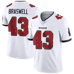 Nike Chris Braswell Tampa Bay Buccaneers Limited White Vapor Untouchable Jersey - Men's
