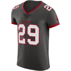 Nike Christian Izien Tampa Bay Buccaneers Elite Pewter Alternate Vapor Jersey - Men's