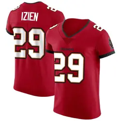 Nike Christian Izien Tampa Bay Buccaneers Elite Red Vapor Jersey - Men's