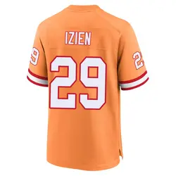 Nike Christian Izien Tampa Bay Buccaneers Game Cream sicle 50th Season Jersey - Men's