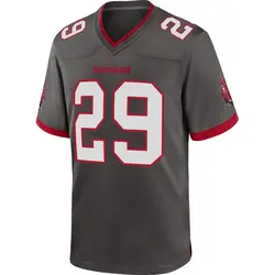 Nike Christian Izien Tampa Bay Buccaneers Game Pewter Alternate Jersey - Men's