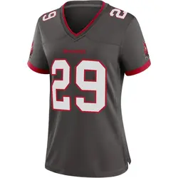 Nike Christian Izien Tampa Bay Buccaneers Game Pewter Alternate Jersey - Women's