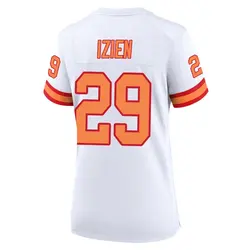 Nike Christian Izien Tampa Bay Buccaneers Game White '76 Jersey - Women's