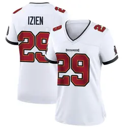 Nike Christian Izien Tampa Bay Buccaneers Game White Jersey - Women's