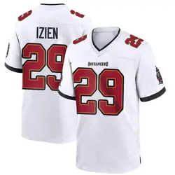 Nike Christian Izien Tampa Bay Buccaneers Game White Jersey - Youth