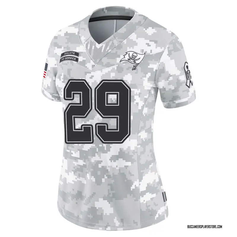 Nike Christian Izien Tampa Bay Buccaneers Limited Arctic Camo 2024 Salute to Service Jersey - Women's