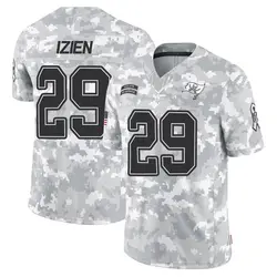 Nike Christian Izien Tampa Bay Buccaneers Limited Arctic Camo 2024 Salute to Service Jersey - Youth