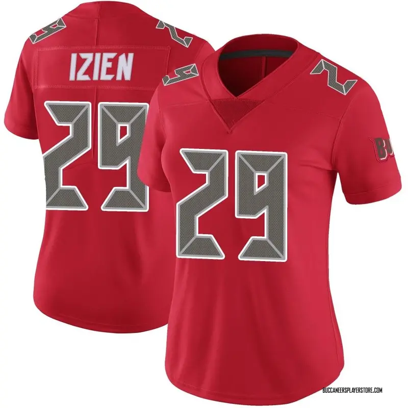 Nike Christian Izien Tampa Bay Buccaneers Limited Red Color Rush Jersey - Women's