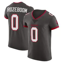 Nike Christian Rozeboom Tampa Bay Buccaneers Elite Pewter Alternate Vapor Jersey - Men's