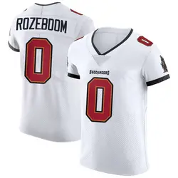 Nike Christian Rozeboom Tampa Bay Buccaneers Elite White Vapor Jersey - Men's