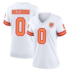 Nike Christian Rozeboom Tampa Bay Buccaneers Game White '76 50th Season Jersey - Women's