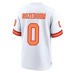 Nike Christian Rozeboom Tampa Bay Buccaneers Game White '76 50th Season Jersey - Youth