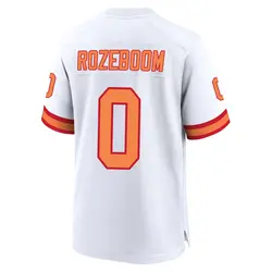 Nike Christian Rozeboom Tampa Bay Buccaneers Game White '76 Jersey - Men's