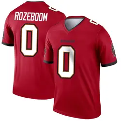 Nike Christian Rozeboom Tampa Bay Buccaneers Legend Red Jersey - Men's