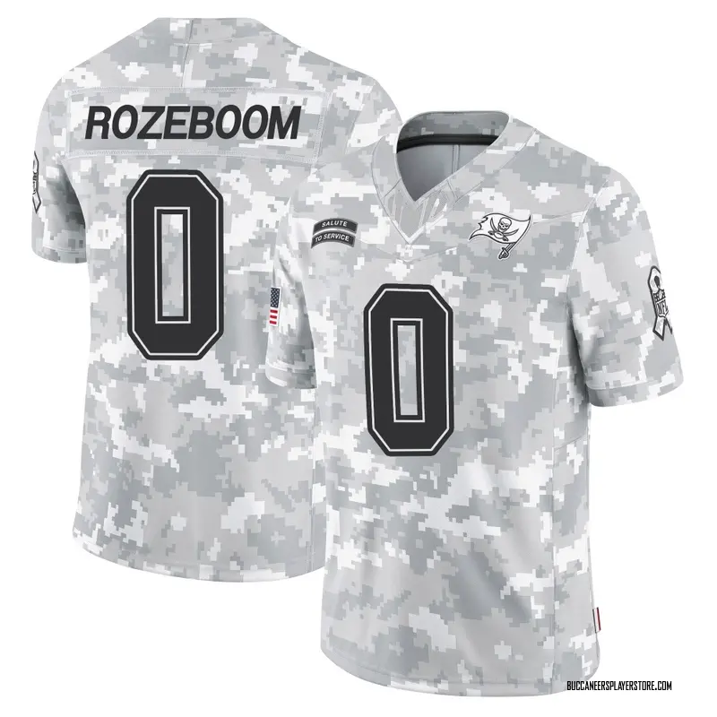 Nike Christian Rozeboom Tampa Bay Buccaneers Limited Arctic Camo 2024 Salute to Service Jersey - Men's