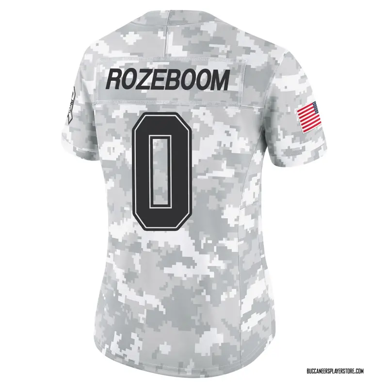 Nike Christian Rozeboom Tampa Bay Buccaneers Limited Arctic Camo 2024 Salute to Service Jersey - Women's