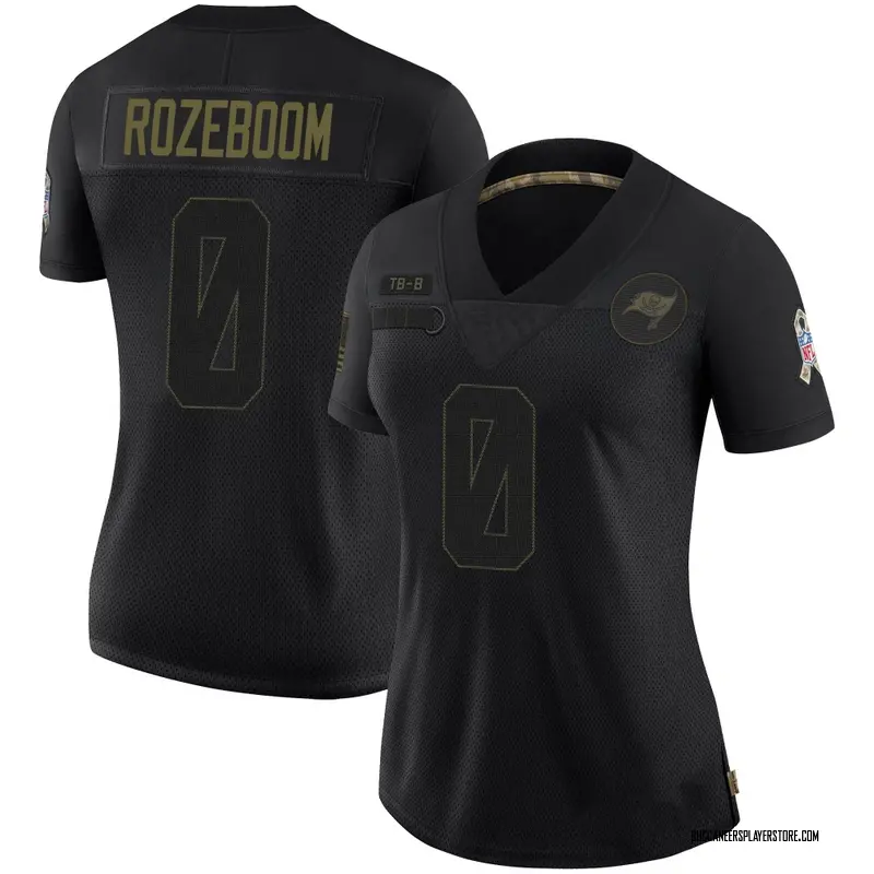 Nike Christian Rozeboom Tampa Bay Buccaneers Limited Black 2020 Salute To Service Jersey - Women's