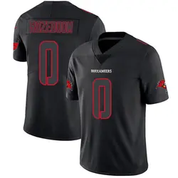 Nike Christian Rozeboom Tampa Bay Buccaneers Limited Black Impact Jersey - Youth