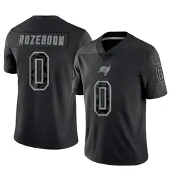 Nike Christian Rozeboom Tampa Bay Buccaneers Limited Black Reflective Jersey - Men's