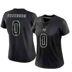 Nike Christian Rozeboom Tampa Bay Buccaneers Limited Black Reflective Jersey - Women's
