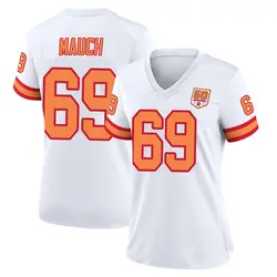 Nike Cody Mauch Tampa Bay Buccaneers Game White '76 50th Season Jersey - Women's